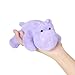 PEACH CAT Hippo Stuffed Animal Cute Hippopotamus Plushies Small Plush Toys Gifts for Kids Purple - Image 2