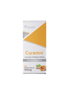 JAMJOOM PHARMA Curamin 100 Mg 60 Softgel Capsules 