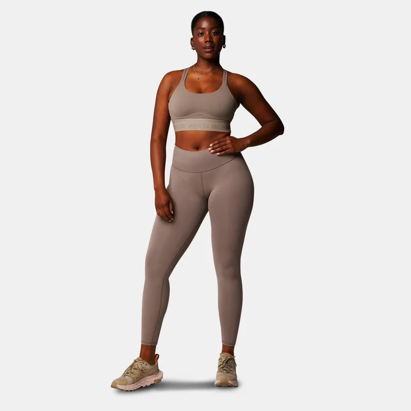 Fabletics Brown Women's Define PowerHold Training Leggings for Women | Best Price UAE