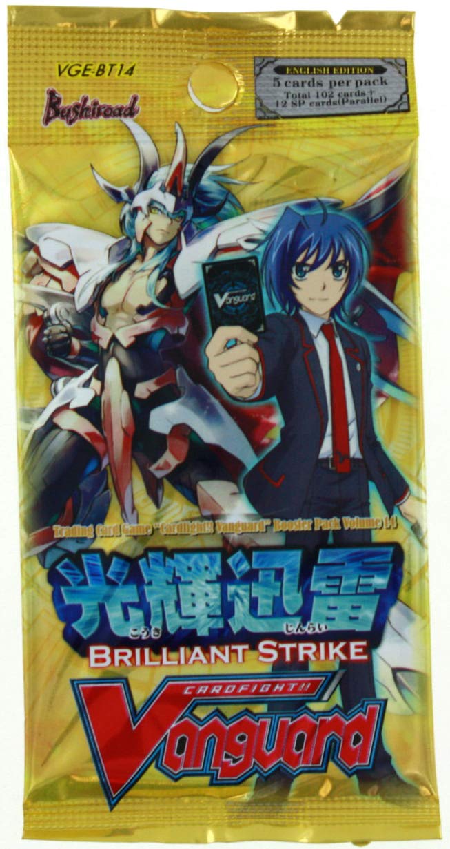 Bushiroad Cardfight Vanguard ENGLISH VGBT14 Brilliant Strike Booster BOX - Image 2