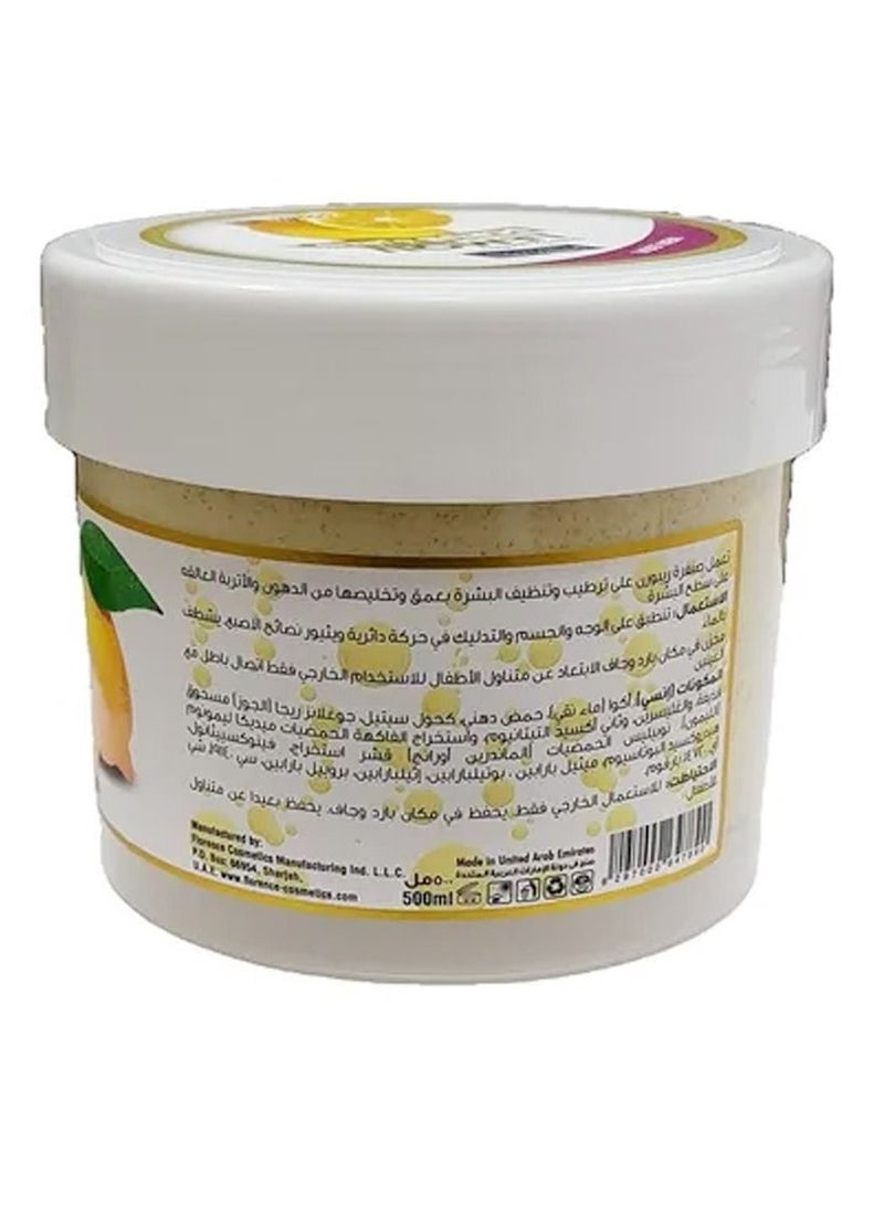 REBORN Deep Exfoliantig Apricot Scrub Blemish Control 500ml - Image 2