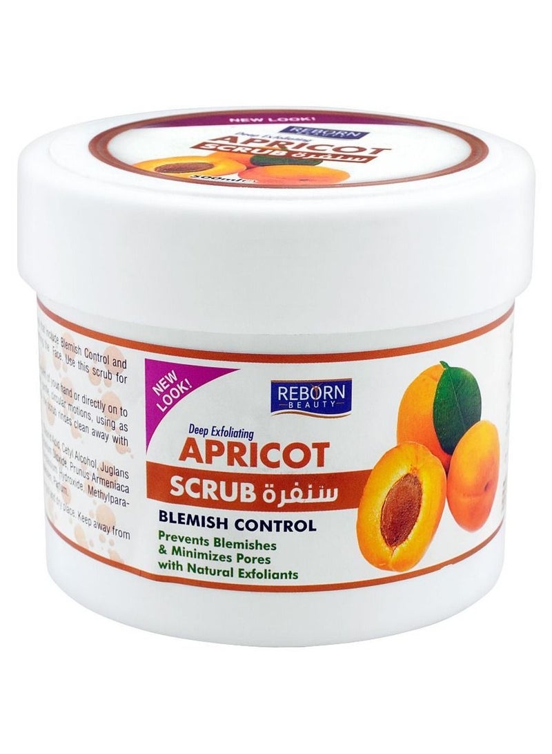 REBORN Deep Exfoliantig Apricot Scrub Blemish Control 500ml - Image 1