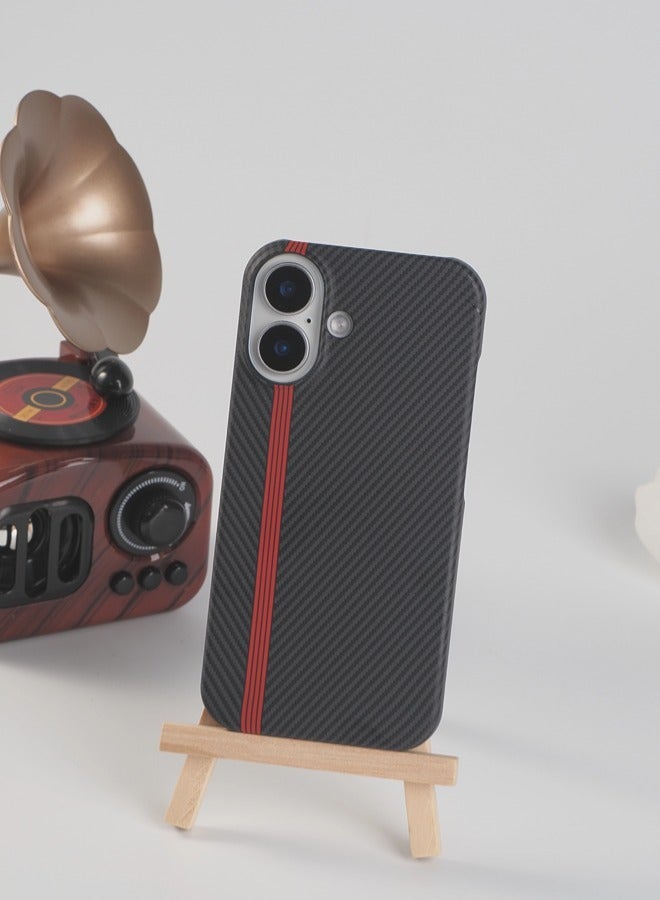 شيبشيب غطاء آيفون 16 بلس بخطوط سوداء دقيقة - Image 2