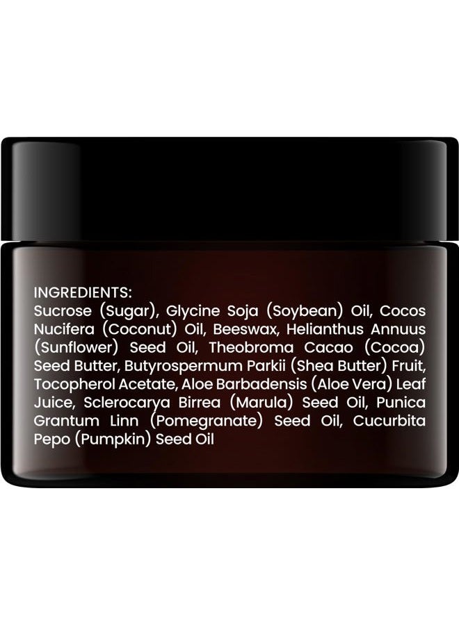 Brooklyn Botany Lip Scrub Exfoliator 1 oz – Lip Moisturizer for Dry Lips and Chapped Lips – Gentle Lip Exfoliator for Smooth and Brighter Lips – Vanilla Flavor - Image 3