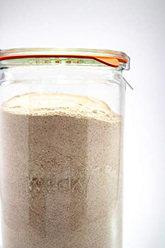 WECK Canning Jars - Transparent Glass Eco-Friendly Jars with Air Tight Seal - 1.5 Liter Tall Jars - Set of 2 - Image 3