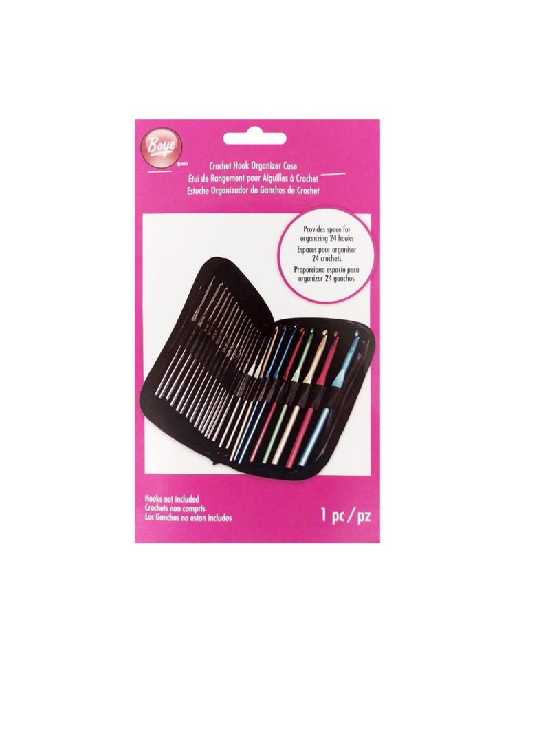 بوي حقيبة منظم كروشيه من Boye مقاس 4 بوصة × 7 بوصة - Image 1
