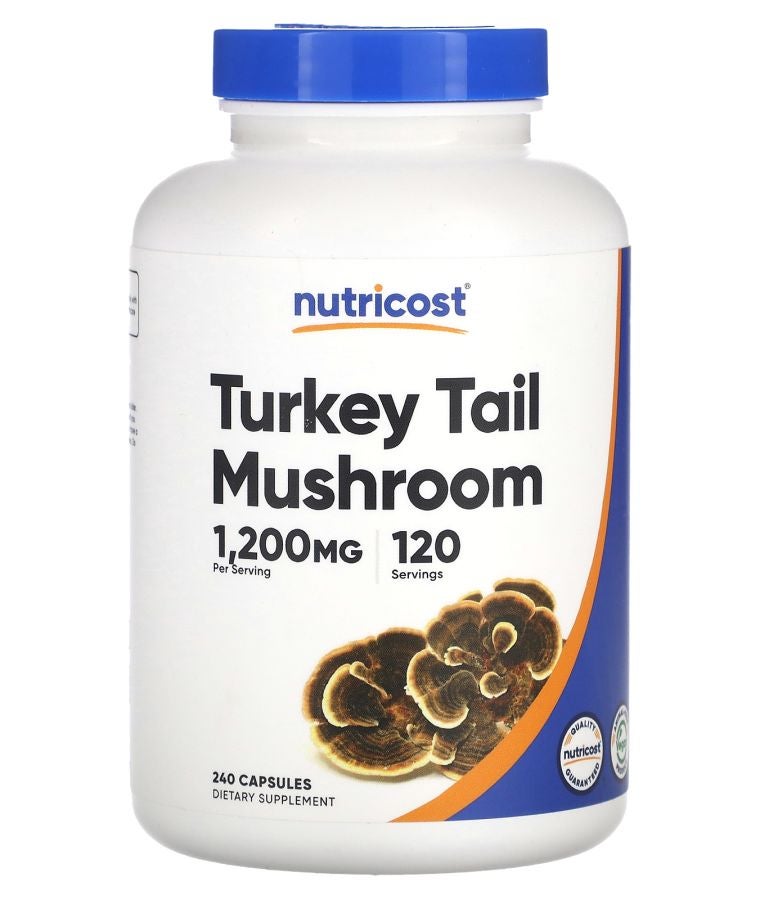 Turkey Tail Mushroom 240 Capsules (600 mg per Capsule)