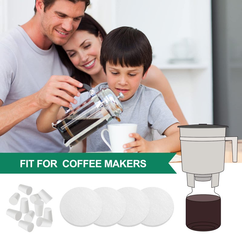 Tondiamo 20 Pack Cold Brew Coffee Filters Include 8 Coffee Filter 12 Reusable Replacement Rubber Stoppers Kit for Cold Brew System - Image 4