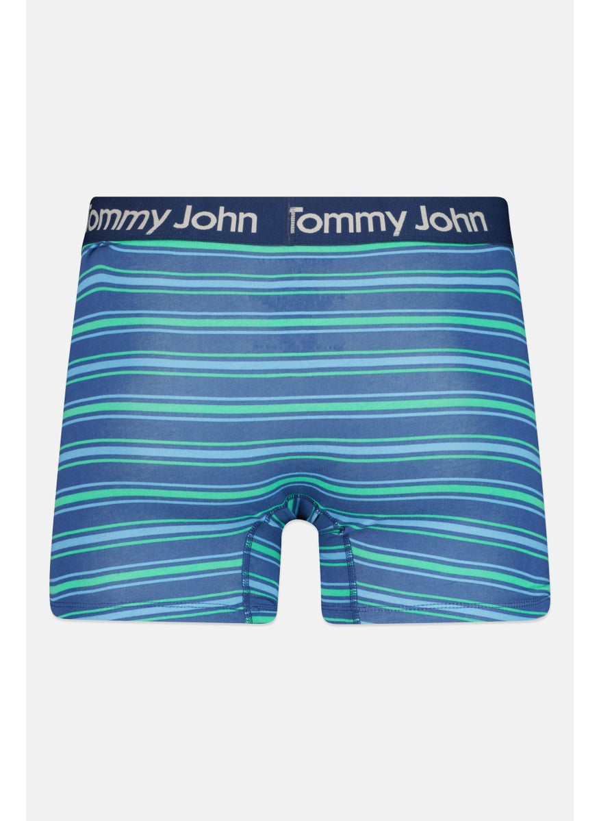 Tommy John - Men 2 Pack 4 inseam Brand Logo Boxer Briefs, Multicolor - Image 1