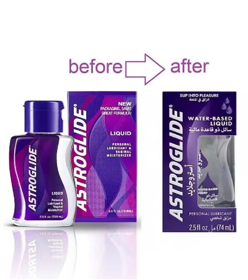Astroglide Intimate Lubricant It reduces dryness and makes movement smooth and comfortable. 4 Pack - Image 3