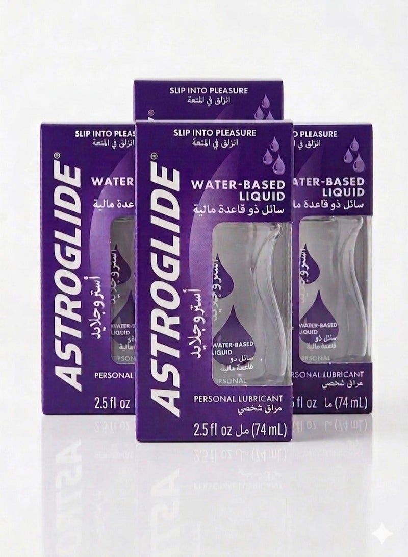Astroglide Intimate Lubricant It reduces dryness and makes movement smooth and comfortable. 4 Pack - Image 2