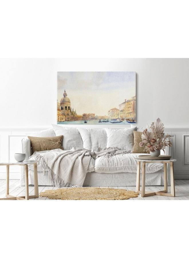 هوم جاليري لوحة فنية جدارية من القماش الكانفاس بطبعات فينيسيا إيطاليا - Image 3