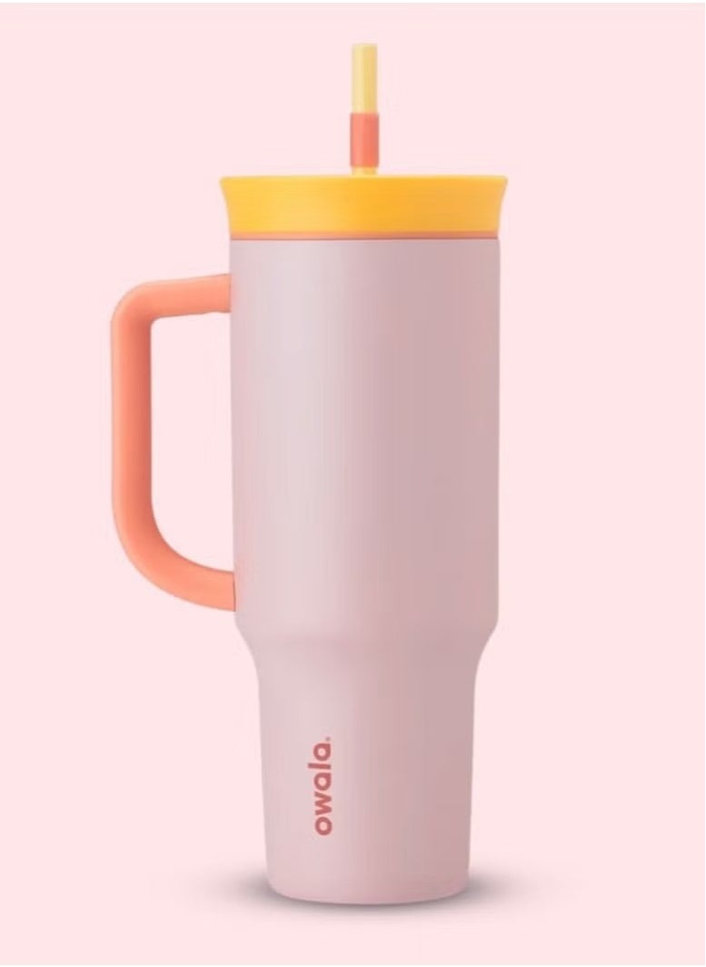 Owala - 40oz stainless steel, insulated water bottle Splash-resistant lid 2-in-1 lid Candy Store - Image 1