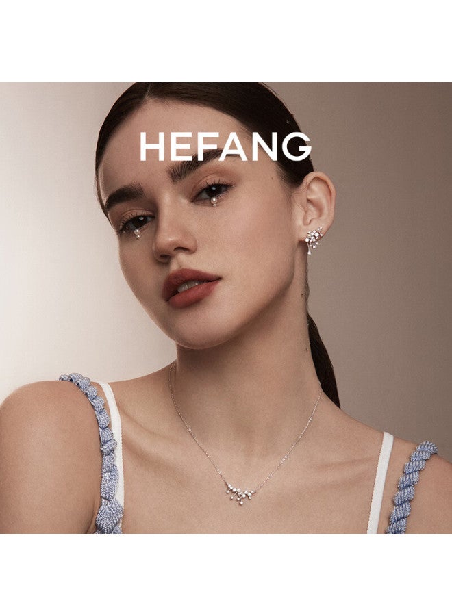 Hefang elry Nebula Earrings, Elegant Silver Ear Studs For Women, Luxurious High-end Birthday And New Year Gift For Girlfriend