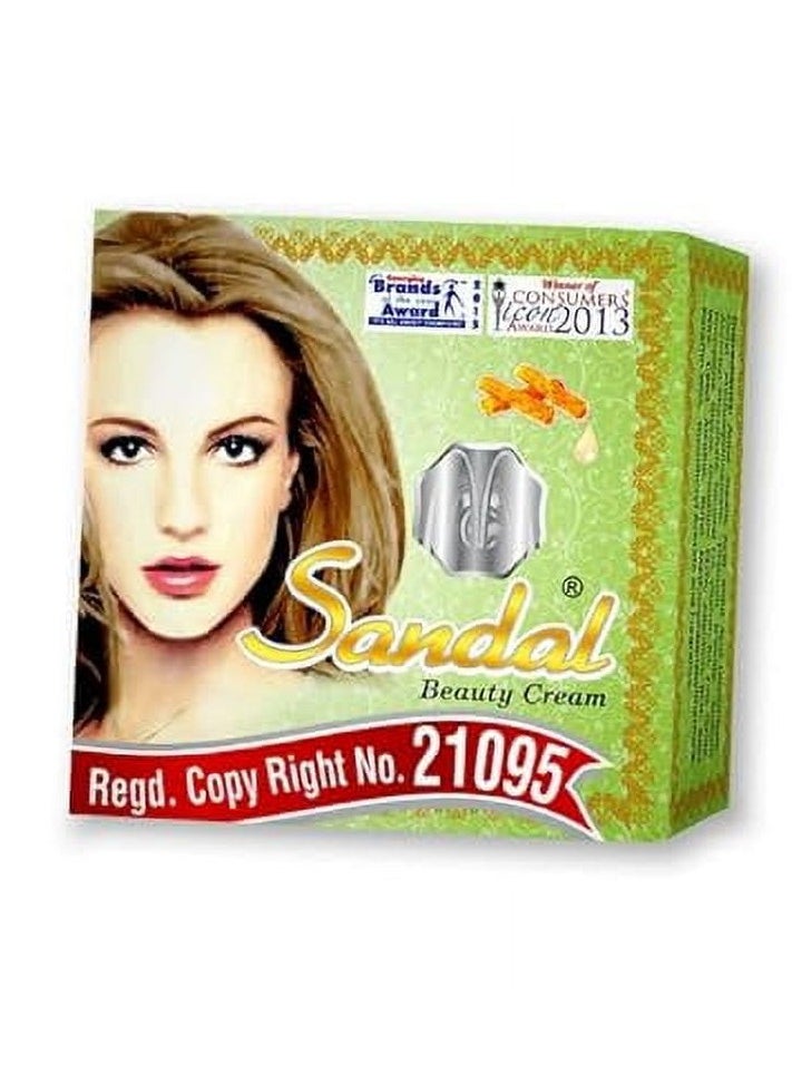Sandal Skin Whitening Beauty Cream For Glowing And Blemish Removal Skin 30gm (Pack of 7)  - Image 4