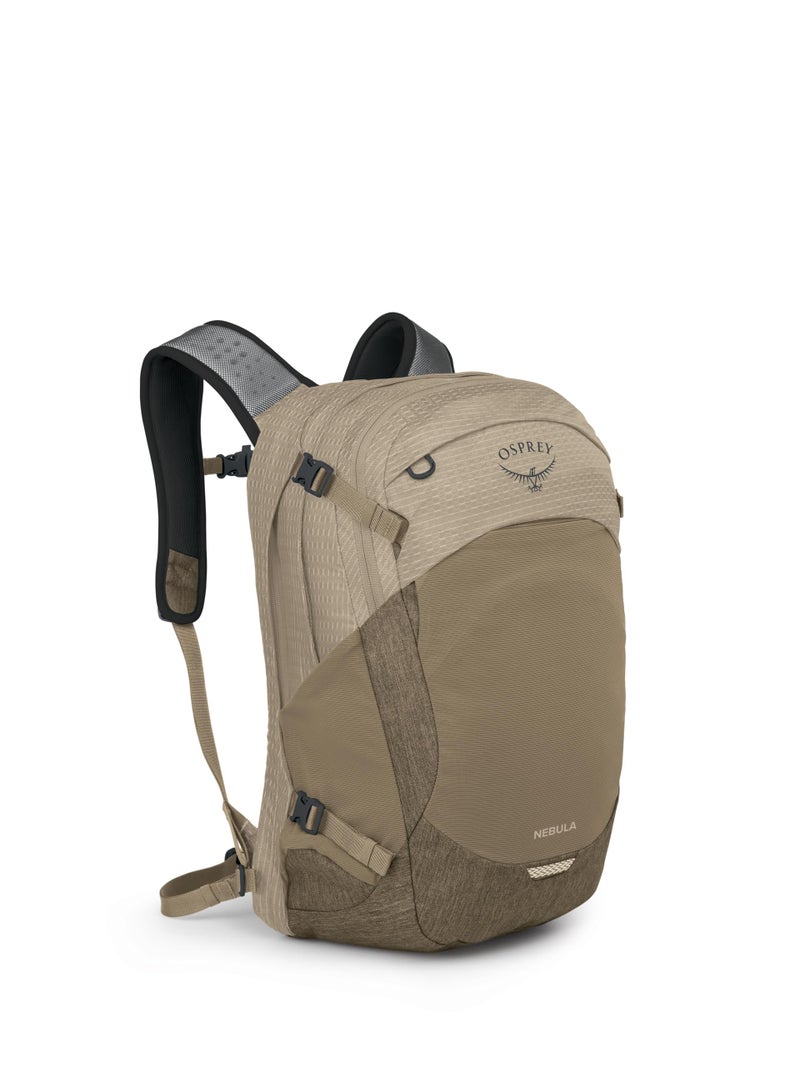 Osprey Nebula Commuter Backpack, Alpaca Tan/Latte Brown Heather - Image 1