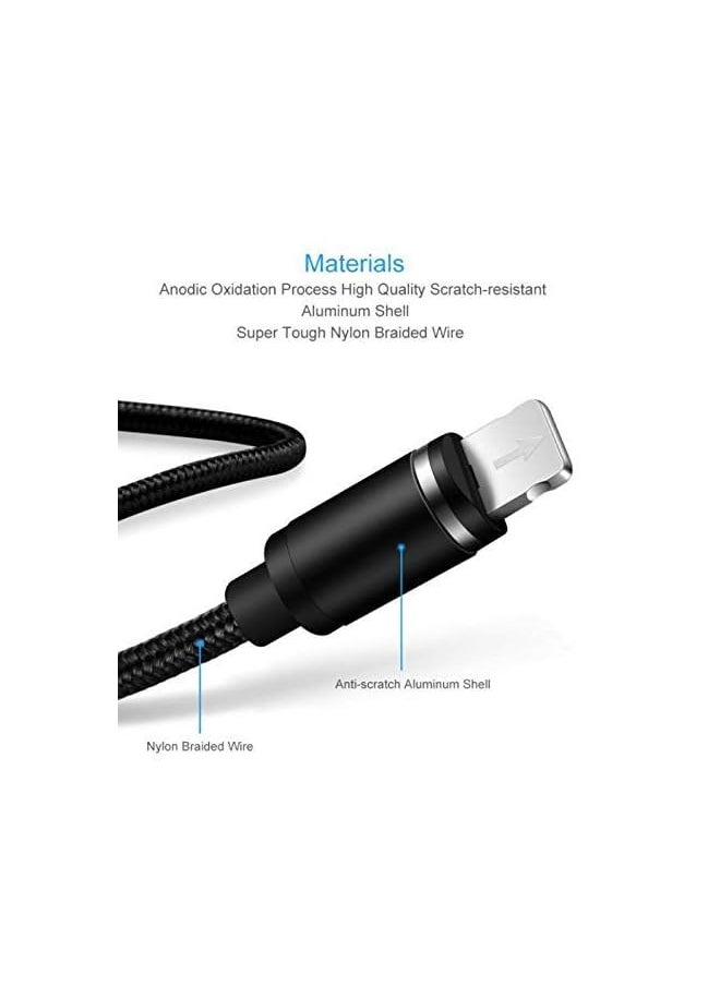 Zaboon - Magnetic Cable For Iphone Micro Usb Type C Mobile Phone Fast Charging Type C Magnet Charger Usb Cable No Data Wire - Image 1
