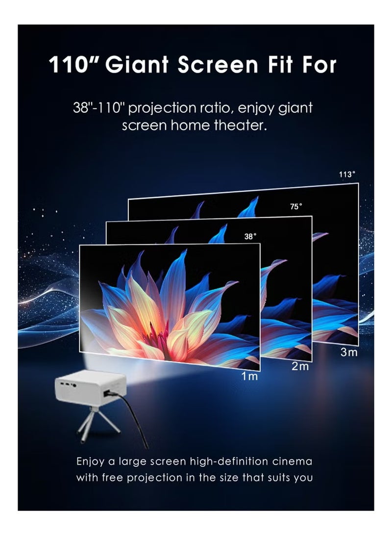Skyworth Xiaopai PTZ Projector Home Cinema 4K Ultra HD Daytime Direct Projection Autofocus Projector Supports 8K Decoding, HDR10+High Dynamic Imaging, and 5000ANSI Brightness.  - Image 3