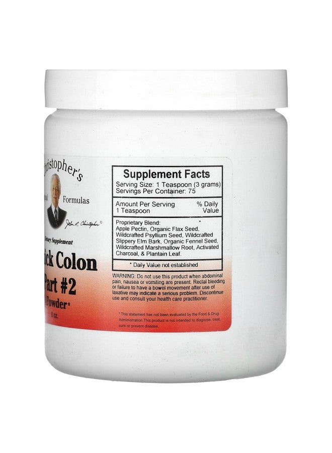 Christopher's Original Formulas Dr. CHRISTOPHER'S, Cleanse Quick Colon D-Tox Powder - 8 oz - Image 2