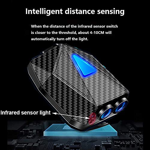 LZLRUN Animated Projection Welcome Light, Running Ice Fire Horse Door Welcome LED Light for Car - Image 3