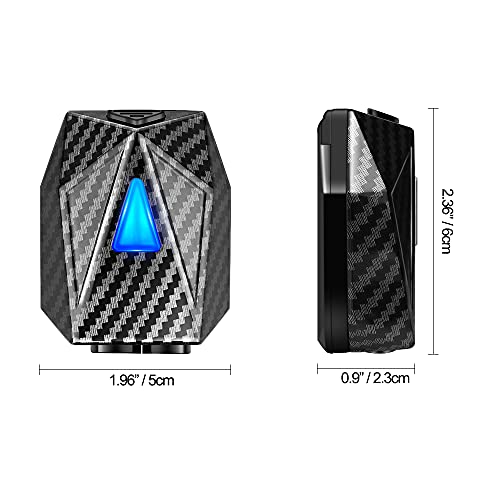LZLRUN Animated Projection Welcome Light, Running Ice Fire Horse Door Welcome LED Light for Car - Image 5