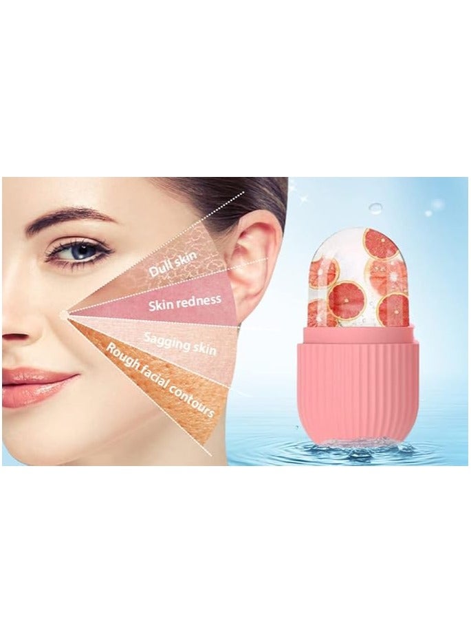 HK Ice Roller For Face, Beauty Facial Massage Ice Roller, Glow Cube Ice Roller for Face,Skin Care Tools for Eye Wrinkles, Acne Puffiness Relief - Image 4