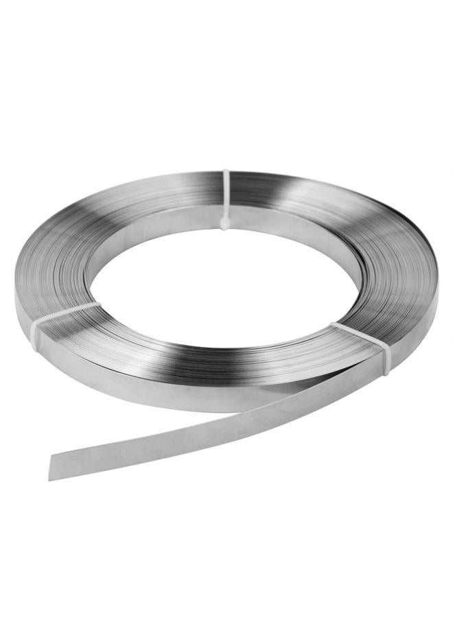 MOUNTAIN_ARK 95' Length x 1/2" Width Stainless Steel 304 Strapping Banding Coil Packing Strap, Thickness: 1/64" - Image 2