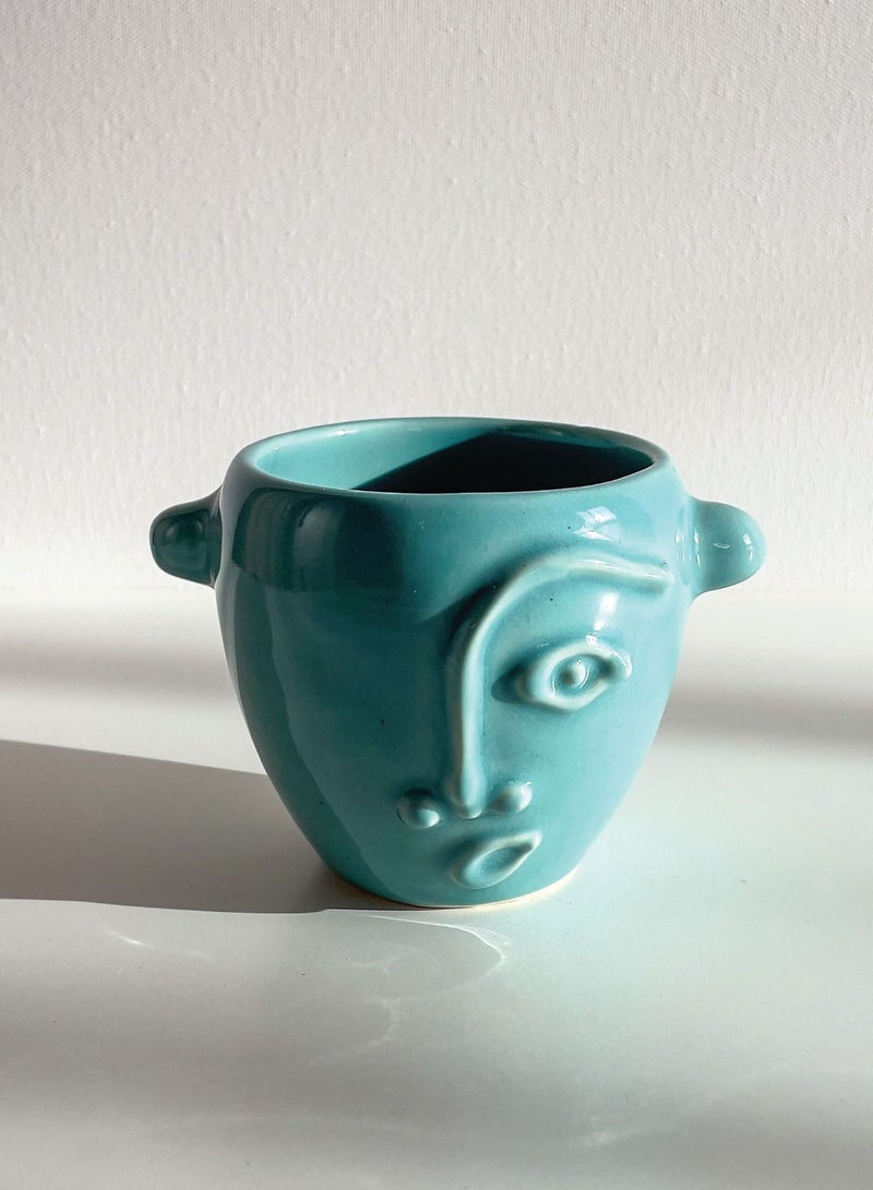 Gaia Ceramic Mug - Aqua - by Mellow - Image 1