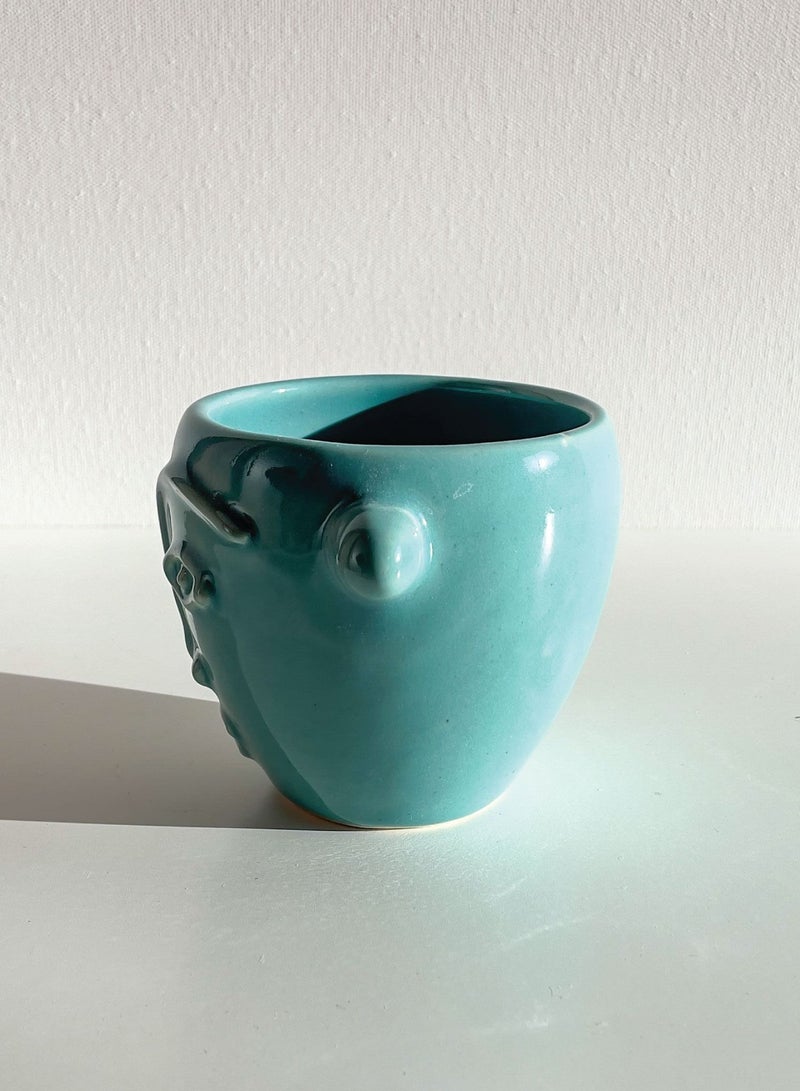 Gaia Ceramic Mug - Aqua - by Mellow - Image 3