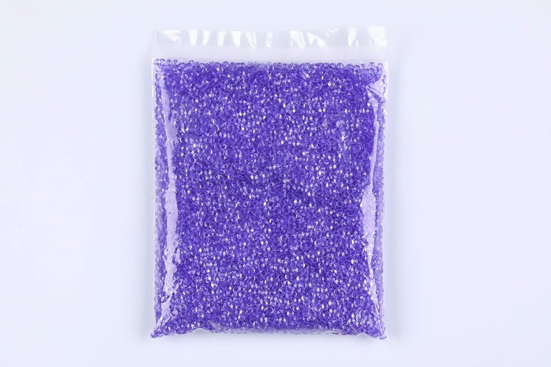 Gintoaria 10000 pcs/Pack Wedding Table Scatter Confetti Crystals Acrylic Diamonds Vase Fillers 4.5 mm Rhinestones for Wedding, Bridal Shower, Vase Beads Decorations (Violet) - Image 5