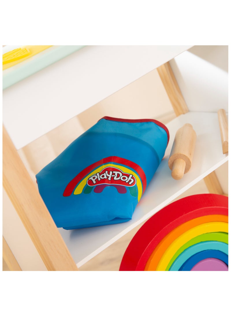 roba - Play-Doh Creative Play Set w/ Water-Resistant Apron, Wooden Tools & 6 Colors of Non-Toxic Clay, Kids Roleplay, Arts & Crafts, Preschool Play, Food Toys, Sustainable, Fun & Educative Gift for Kids 3+ - Image 1