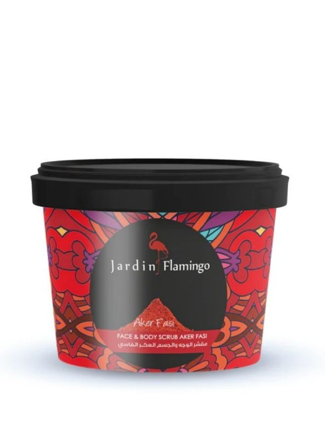 Jardin Flamingo Face Body Scrub Aker Fasi 400g  - Image 1