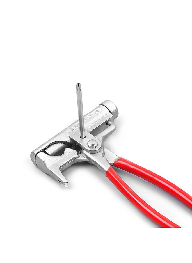 Generic - 10-in-1 Hammer Pocket Multitool Multifunctional Pliers Multiuse Tool with Carpenter Hammer Screwdriver Nail Pliers/Puller Pipe Monkey Wrench Wire Cutter for Camping Emergencies - Image 1