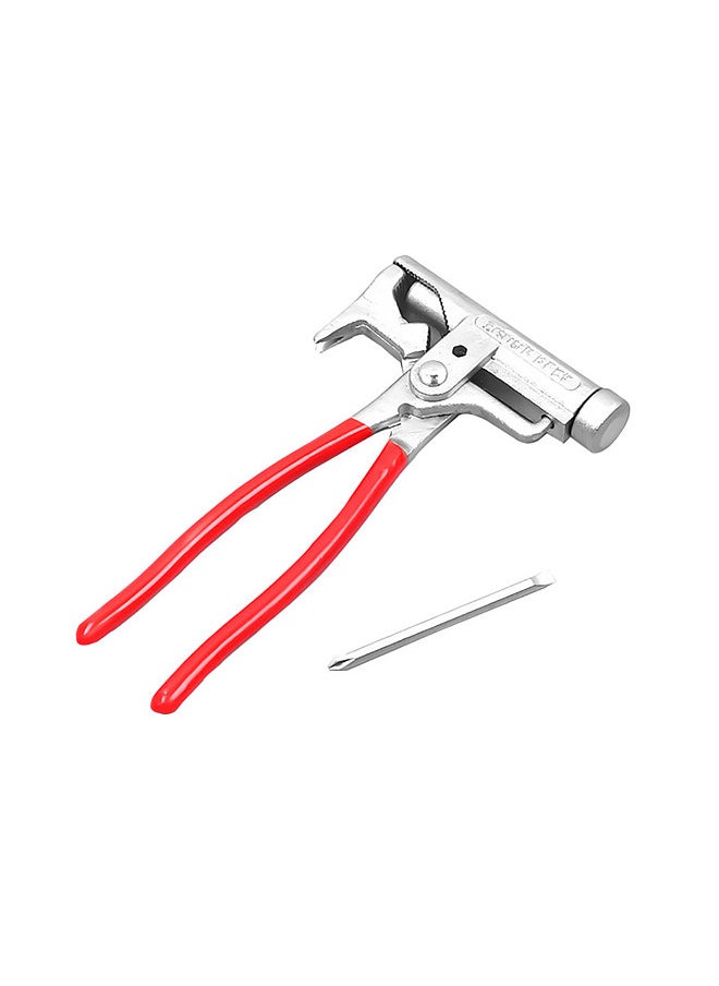 Generic - 10-in-1 Hammer Pocket Multitool Multifunctional Pliers Multiuse Tool with Carpenter Hammer Screwdriver Nail Pliers/Puller Pipe Monkey Wrench Wire Cutter for Camping Emergencies - Image 1