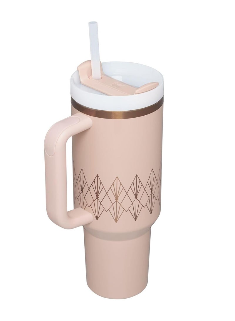 Stanley Cup Quencher H2.0 Blush Gloss Deco made of stainless steel 40 oz - Image 2