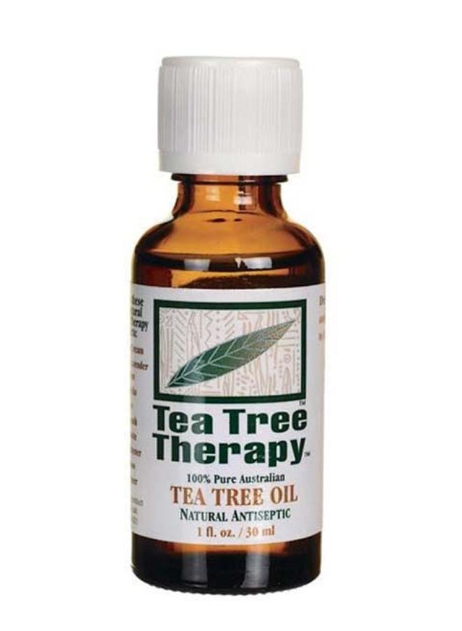 Tea Tree Therapy Pure Tea Tree Oil 30ml – 100% Natural Antiseptic Oil for Acne, Skin & Hair Care