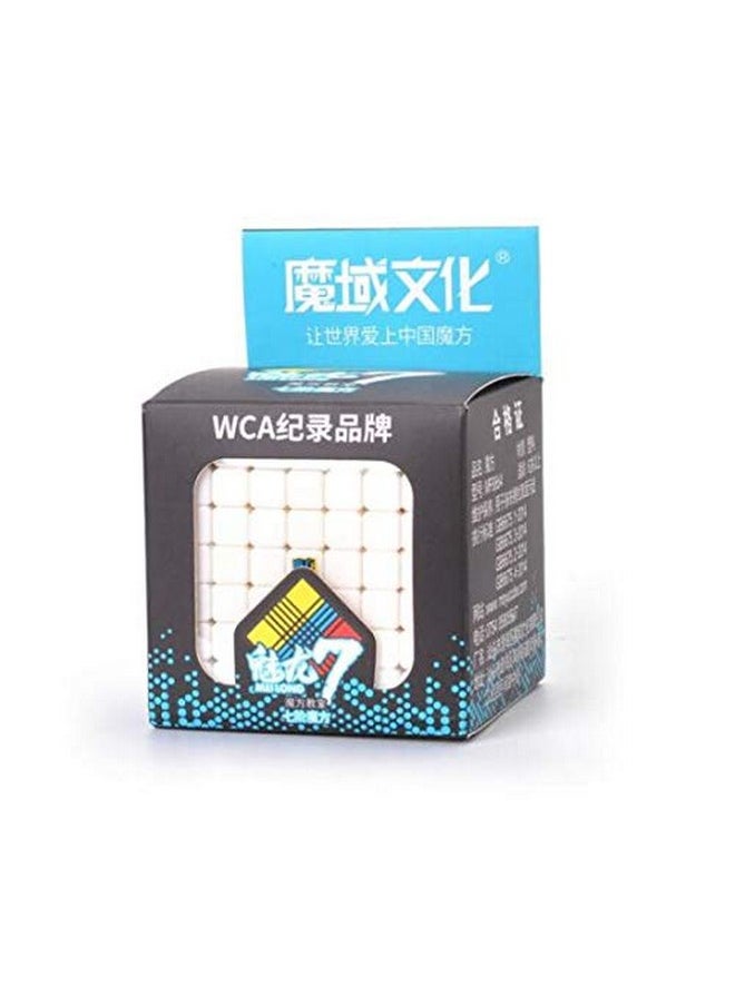 Moyu Mofang Jiaoshi Meilong 7X7 Stickerless Magic Cube Mfjs Meilong 7X7X7 Cubing Classroom Meilong 7X7 Speed Cube