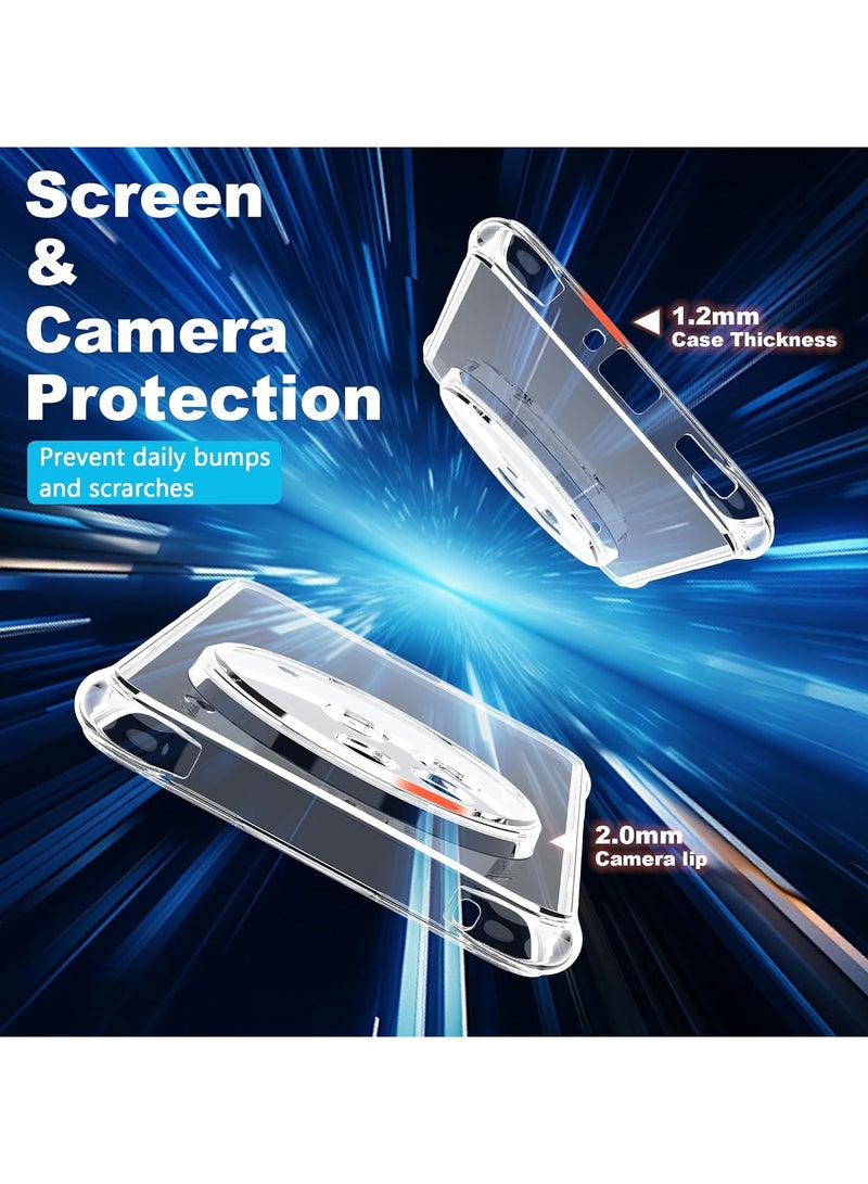 Nothing Phone 3a Pro Crystal Clear Back Cover Case 360 Degree Protection Shock Proof Design Transparent Back Cover Case for Nothing Phone 3a Pro  - Image 5