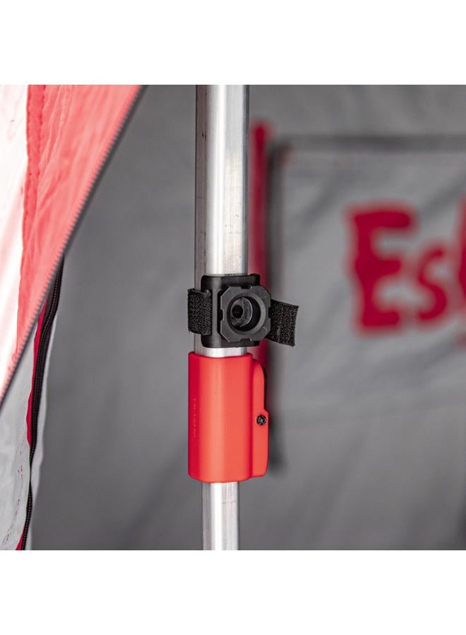 Eskimo ® E-Hub Flip Shelter Base (2-Pack), Shelters, Black, Locking Connection, E-Hub System, 44629 - Image 2