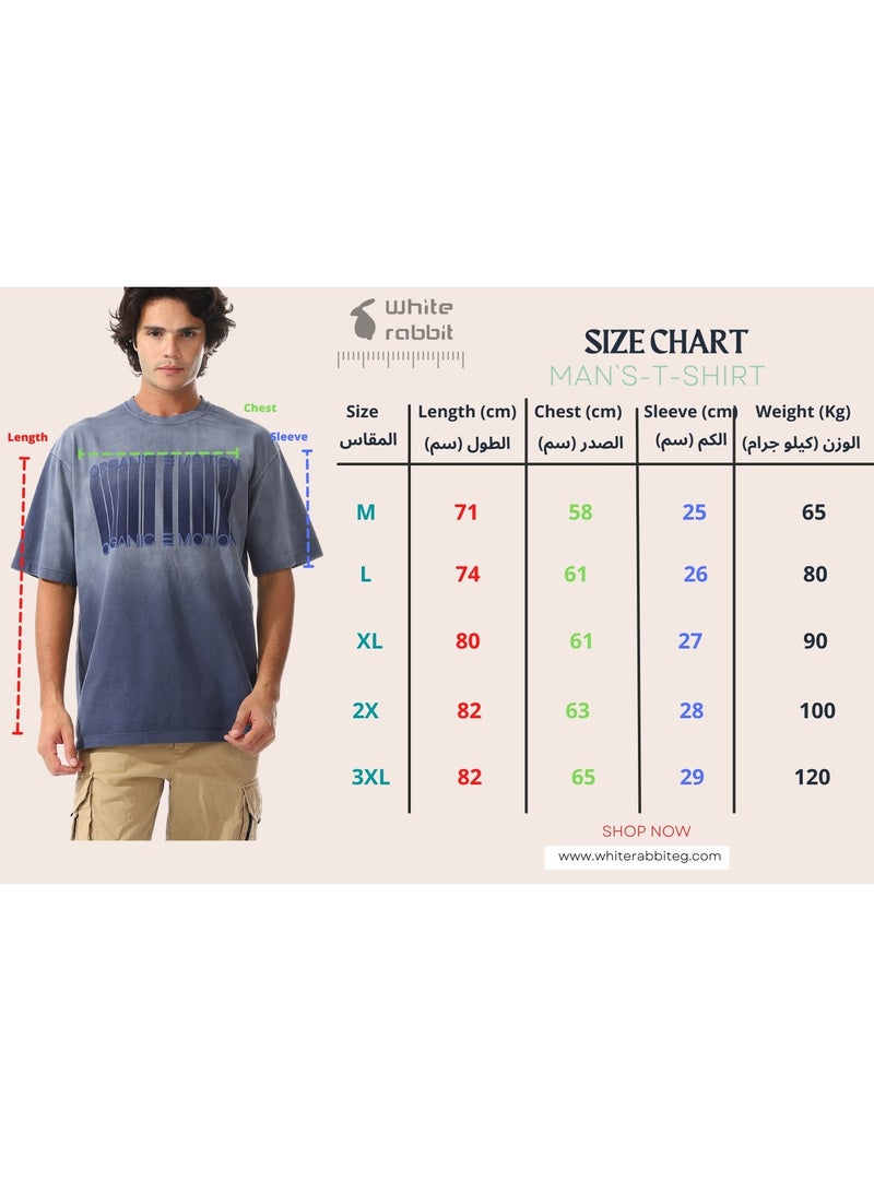 WHITE RABBIT Round Neck Comfy T-Shirt  - Image 5