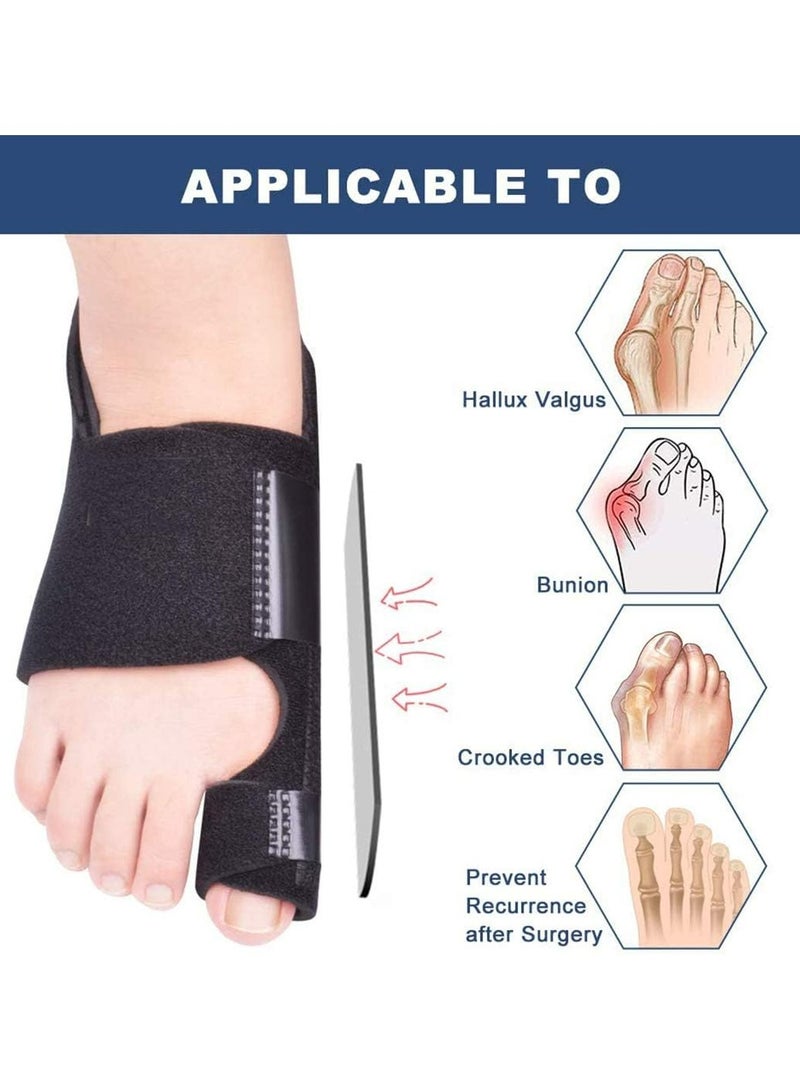 TLAXCA Bunion Corrector for Women - Bunion Splint Orthopedic Big Toe Straightener Non-Surgical Hallux Valgus Correction Hammer Toe Straightener Toe corrector for Pain Relief Fits Men and Women - Image 2