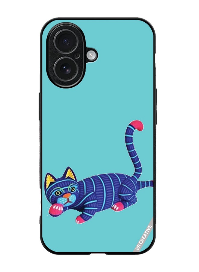 Protective Case Cover For Apple iPhone 17 Cat Design Multicolour