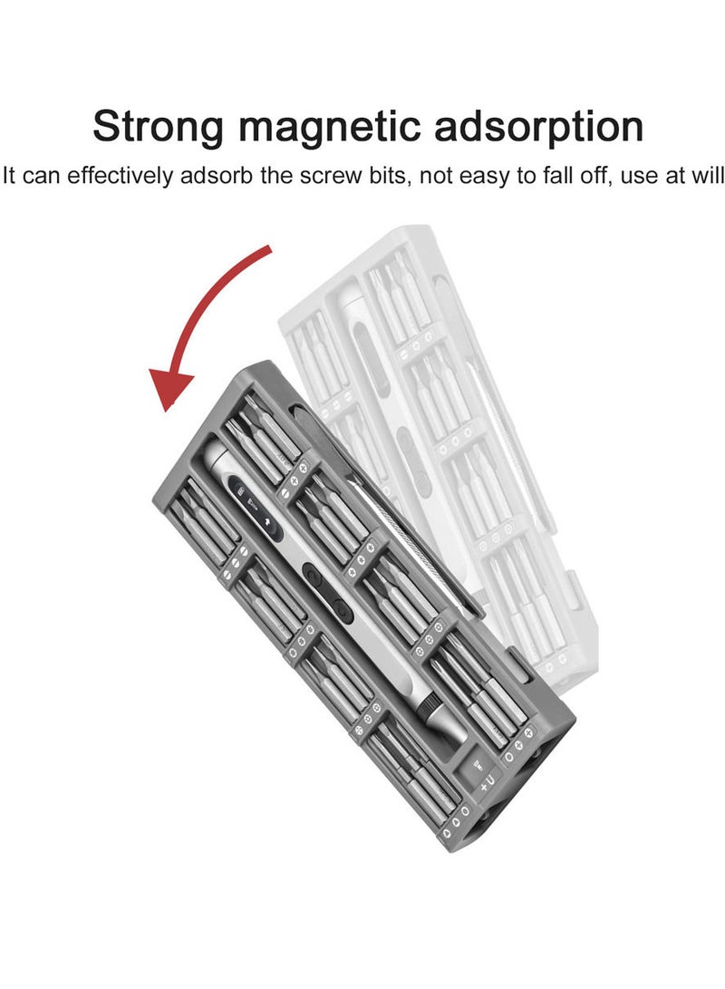 High Precise Electric Screwdriver  Multifunctional Screw Driver Type-C Charging Electric Repairing Tool Set for Mobilephones Computers Home Appliances - Image 4
