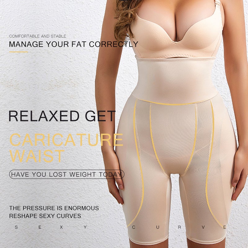 Abdominal Pants Women'S Full Hip Increasing Hip Lifting Pants Large Size Waist Restraint Boxer Shaping Pants Base Fake Ass Panties - Image 4