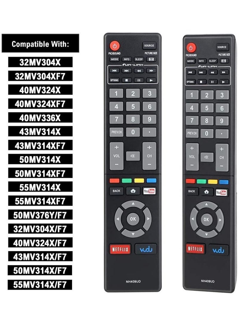IAF New NH409UD Replacement Remote Control fit for Magnavox LED Smart HDTV TV Sub NH419UD NH400UD NH402UD NH404UD NH405UD - Image 3