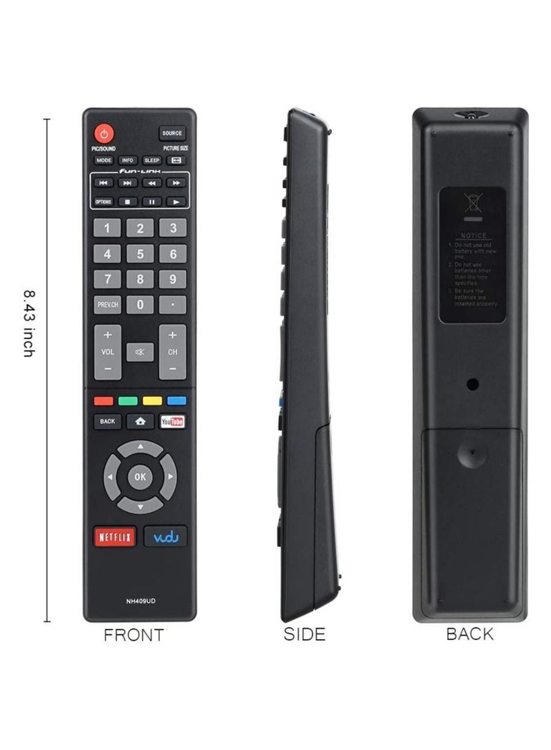 IAF New NH409UD Replacement Remote Control fit for Magnavox LED Smart HDTV TV Sub NH419UD NH400UD NH402UD NH404UD NH405UD - Image 2