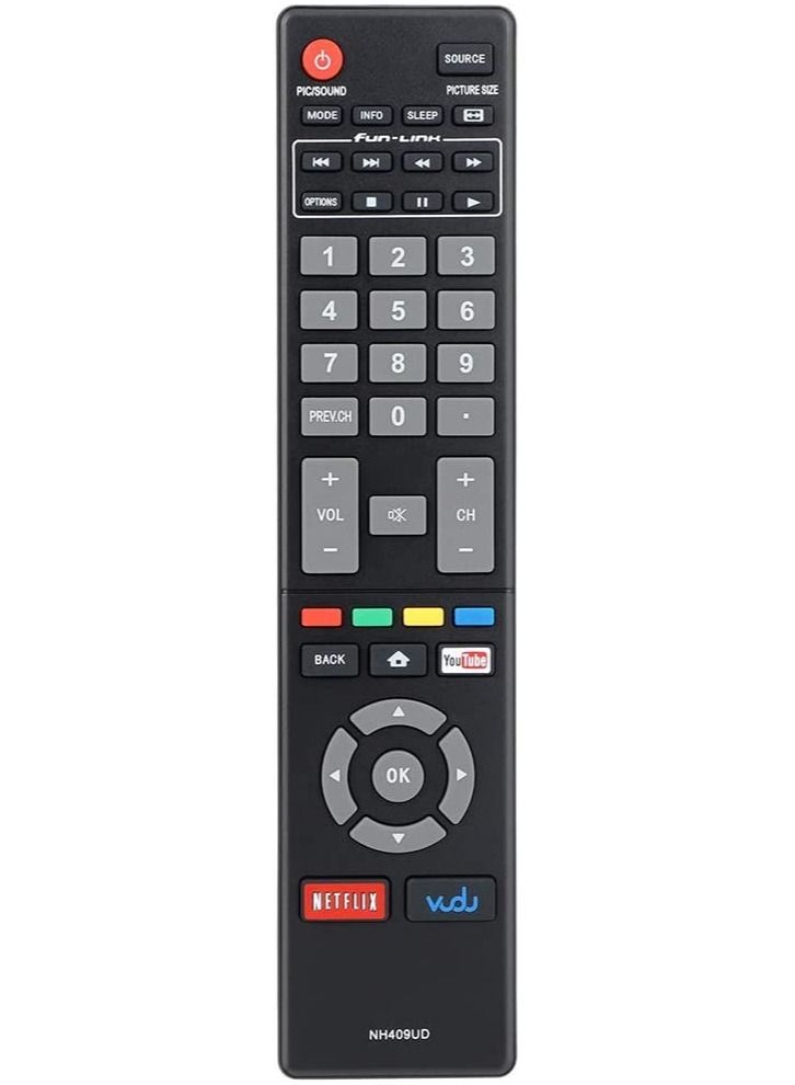 IAF New NH409UD Replacement Remote Control fit for Magnavox LED Smart HDTV TV Sub NH419UD NH400UD NH402UD NH404UD NH405UD - Image 1