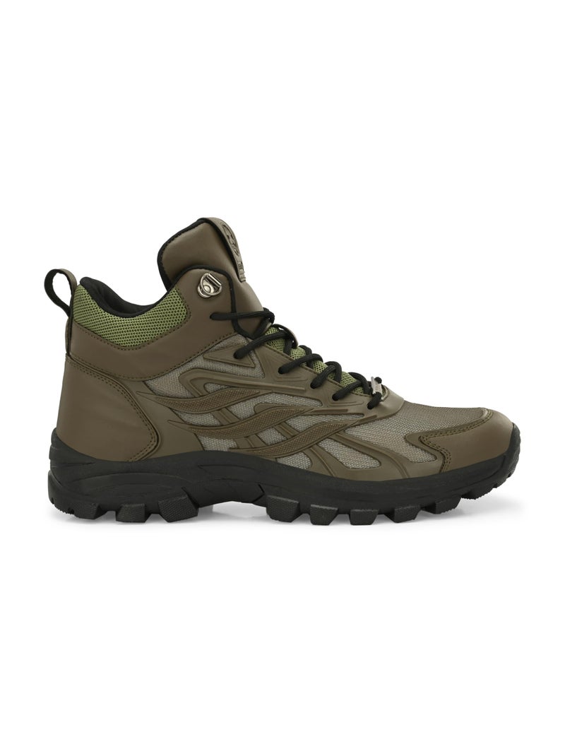 OFF LIMITS Men RAFTAR Outdoor Shoes, Olive, 7 UK - Image 3