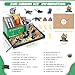 Halloscume 238 Pcs Valentines Funny Gifts Dumpster Flame Zen Garden for Desk 8 Mini Zen Garden Kit Sand Tray Therapy Kit Mini Dumpster Decor Novelty Gift for Office Work Stress Relief - Image 4