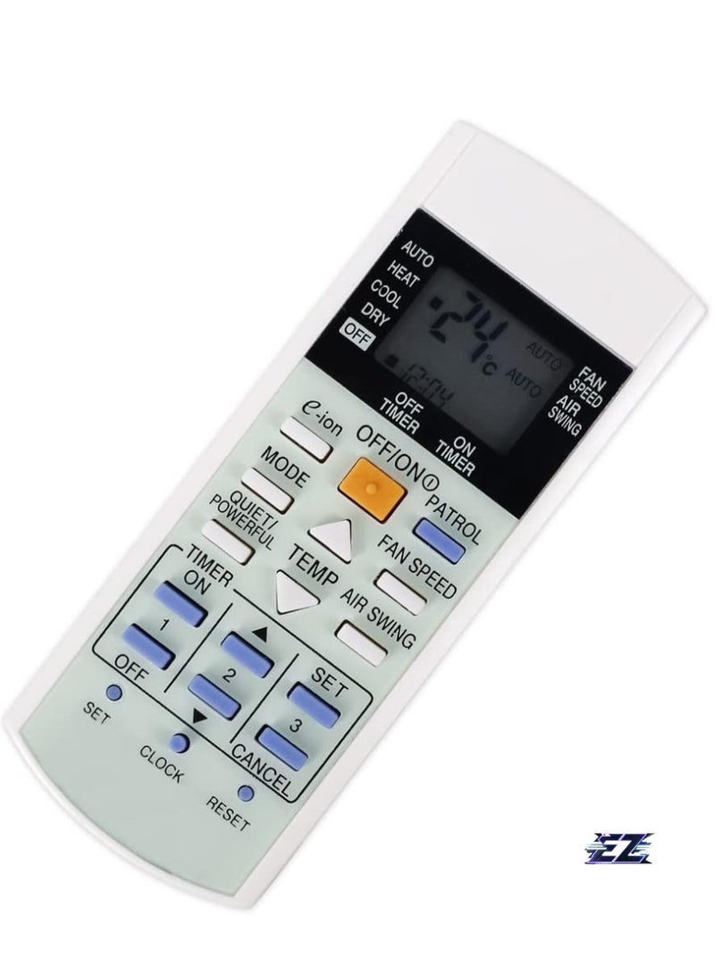 ELTRAZONE General Replacement Remote Control for Panasonic AC Models A75C3058, A75C3173, A75C2989, A75C3068, A75C2988, A75C2604, A75C3169, A75C2582, A75C3300, A75C2817, A75C3060, A75C3298, A75C2821 – Easy Control, Battery Included - Image 2